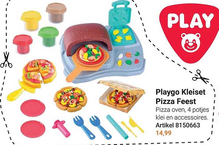 Playgo Kleiset Pizza Feest