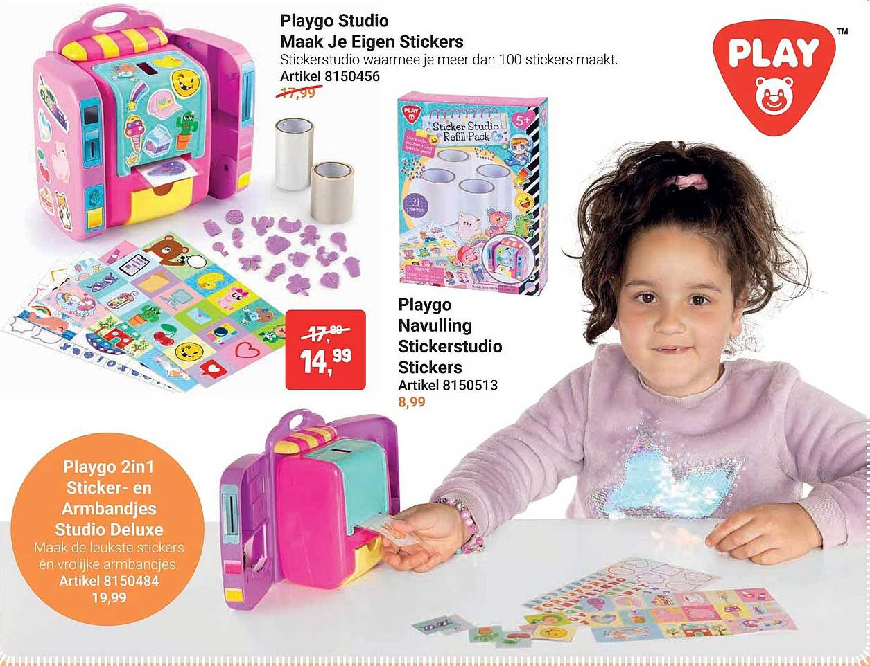 Playgo Studio Maak Je Eigen Stickers