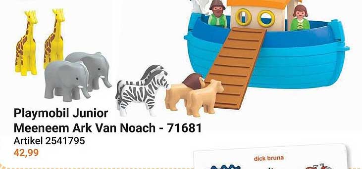Playmobil Junior Meeneem Ark Van Noach - 71681