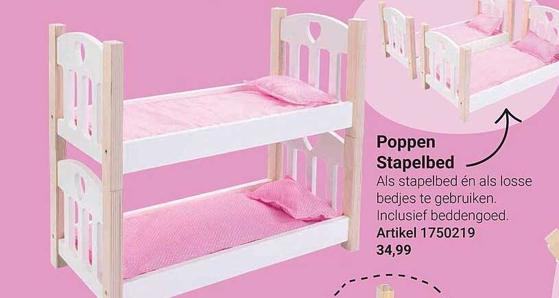 Poppen Stapelbed