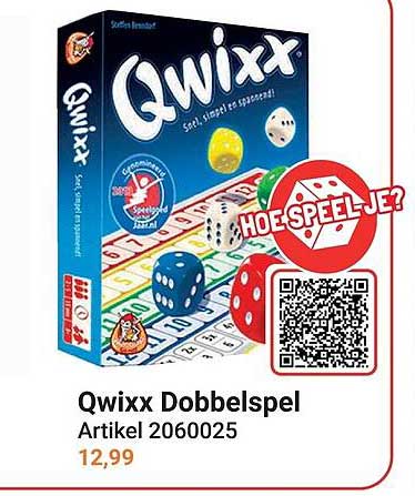 Qwixx Dobbelspel Artikel 2060025