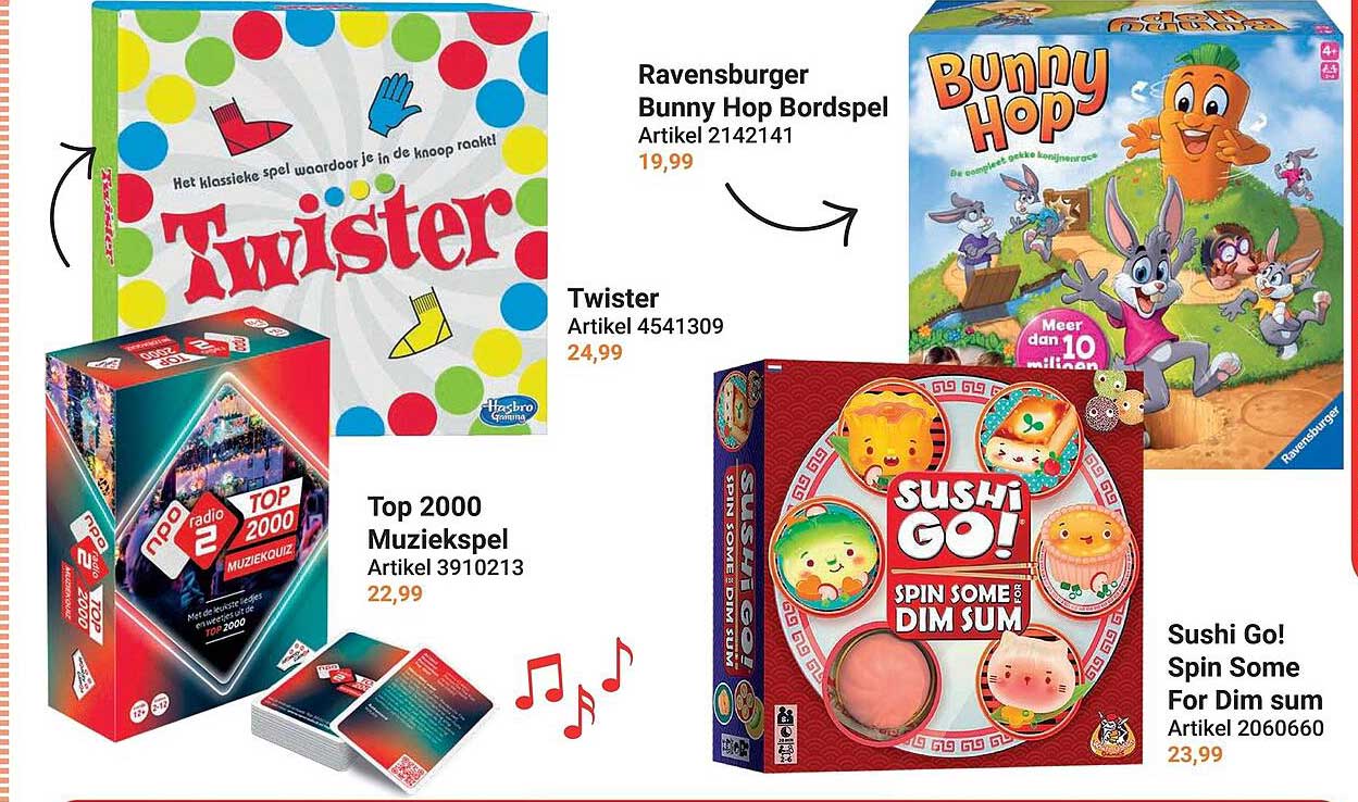 Ravensburger Bunny Hop Bordspel
