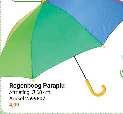Regenboog Paraplu