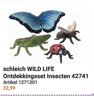 schleich WILD LIFE Ontdekkingsset Insecten 42741 Artikel 1271301