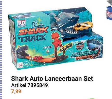 Shark Auto Lanceerbaan Set