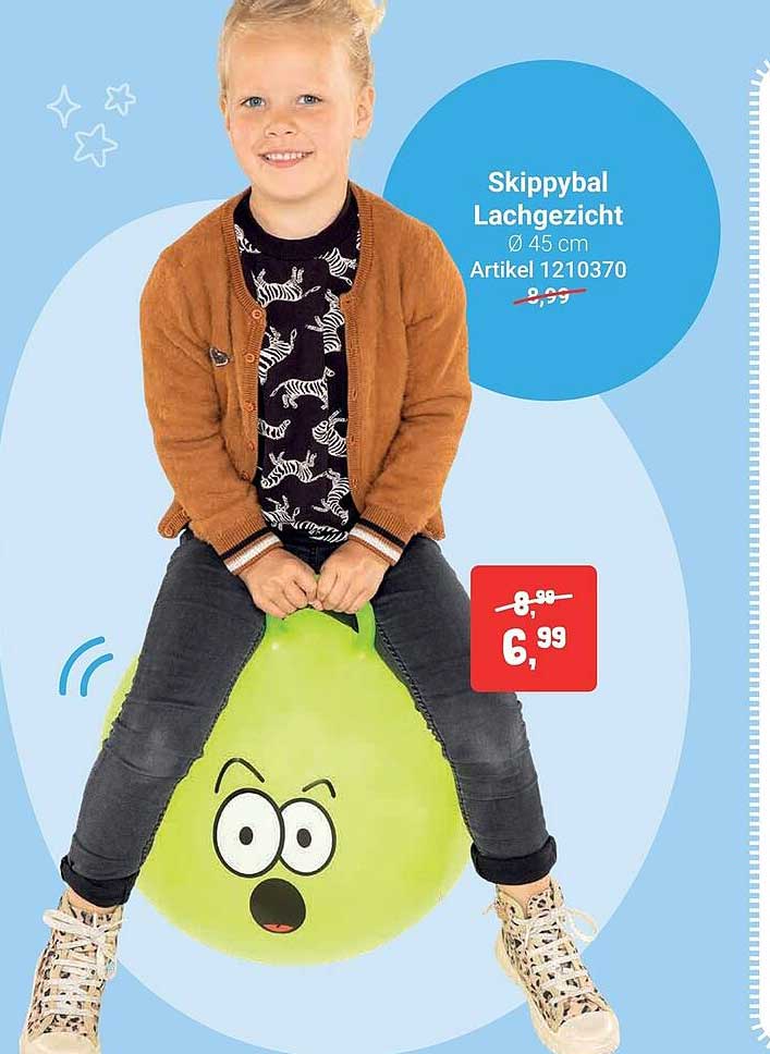 Skippybal Lachgezicht Ø 45 cm Artikel 1210370