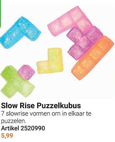 Slow Rise Puzzelkubus