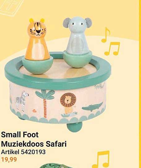 Small Foot Muziekdoos Safari Artikel 5420193