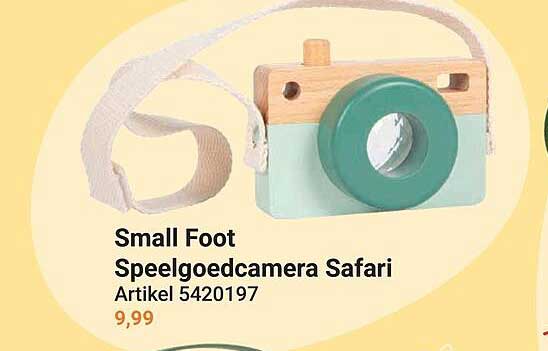 Small Foot Speelgoedcamera Safari Artikel 5420197