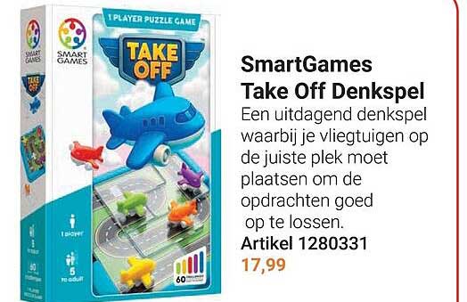 SmartGames Take Off Denkspel