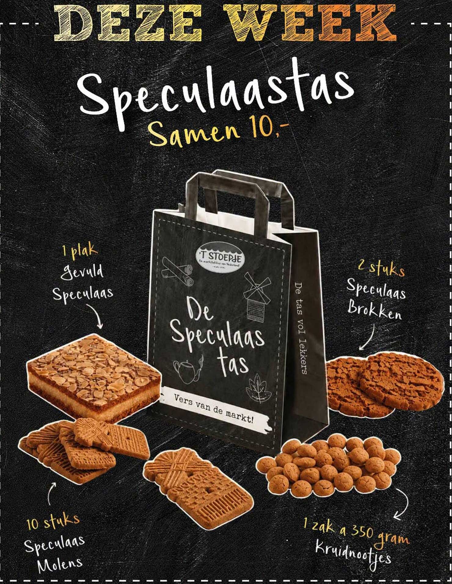 Speculaastas Samen 10,-