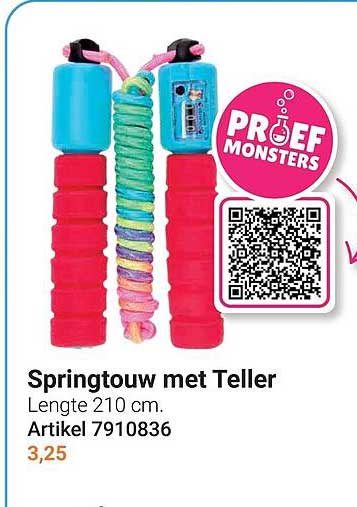 Springtouw met Teller