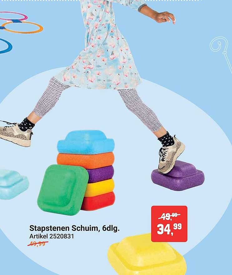 Stapstenen Schuim, 6dlg.