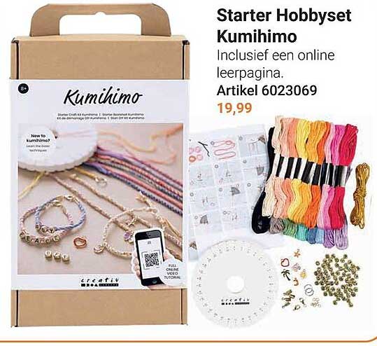 Starter Hobbyset Kumihimo