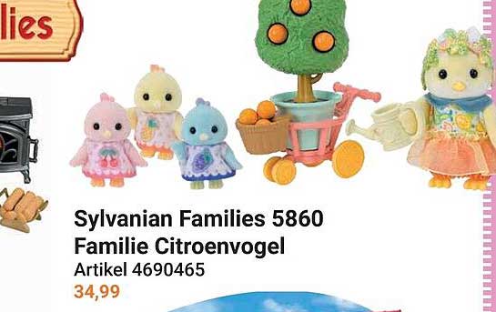 Sylvanian Families 5860 Familie Citroenvogel
