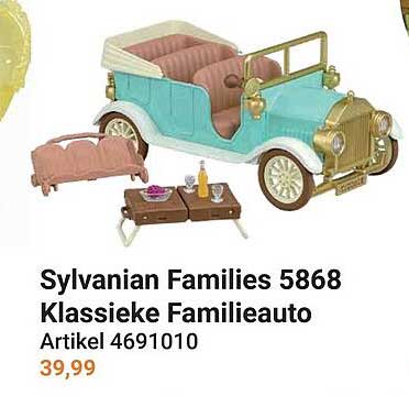 Sylvanian Families 5868 Klassieke Familieauto Artikel 4691010