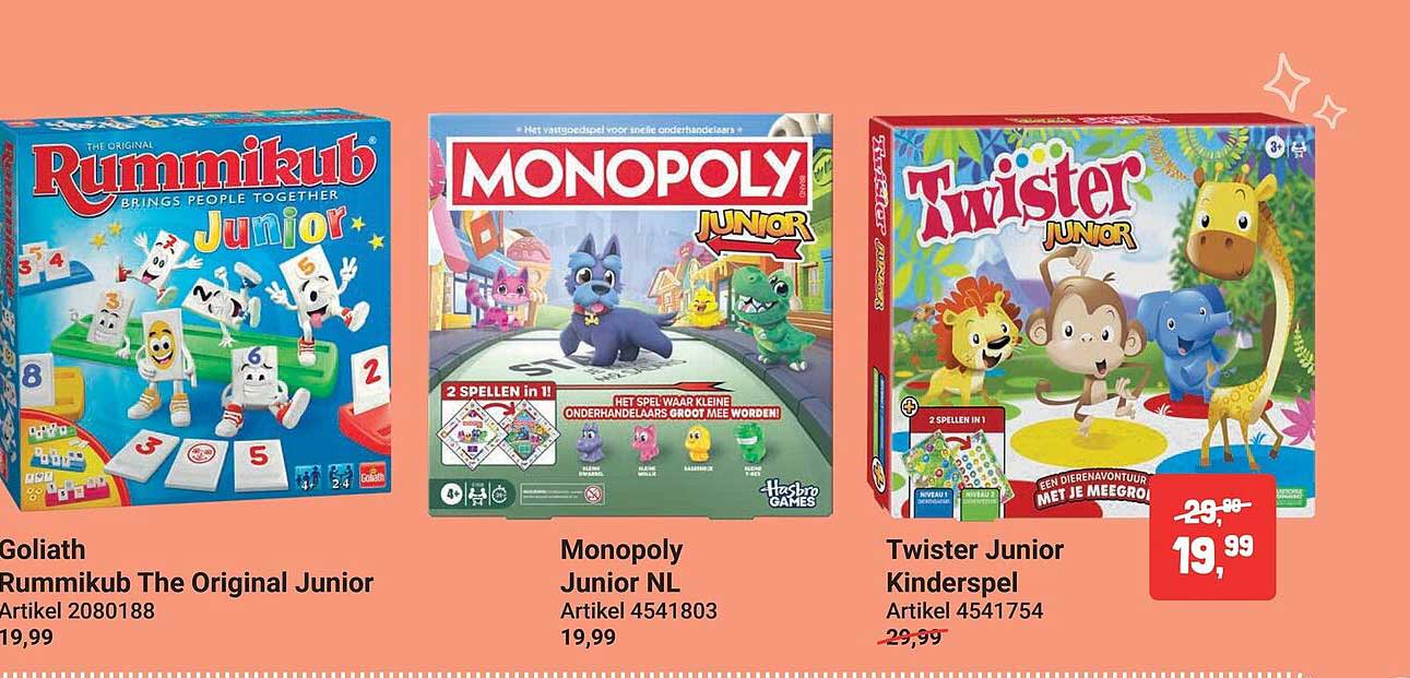 Twister Junior Kinderspel