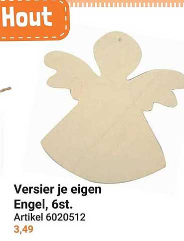 Versier je eigen Engel, 6st.