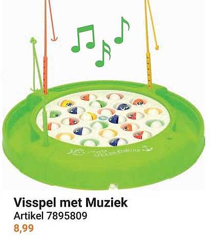 Visspel met Muziek Artikel 7895809