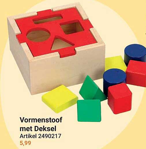 Vormenstoof met Deksel
