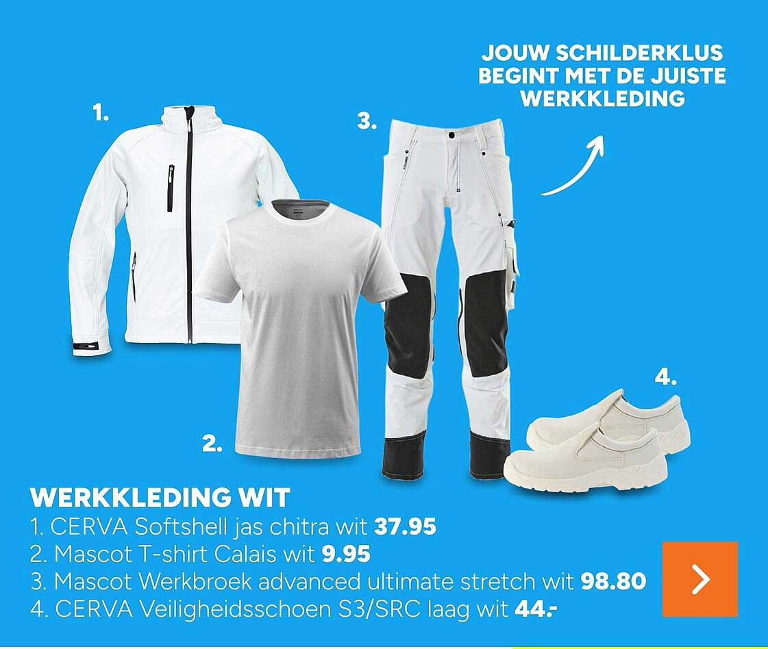 WERKKLEDING WIT