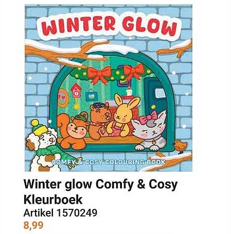 Winter glow Comfy & Cosy Kleurboek