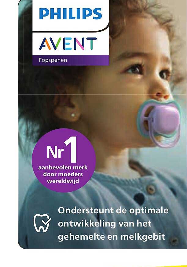 Philips Avent Fopspeen Ultra Air Day 18M SCF349/50 2 stuks 1 EA