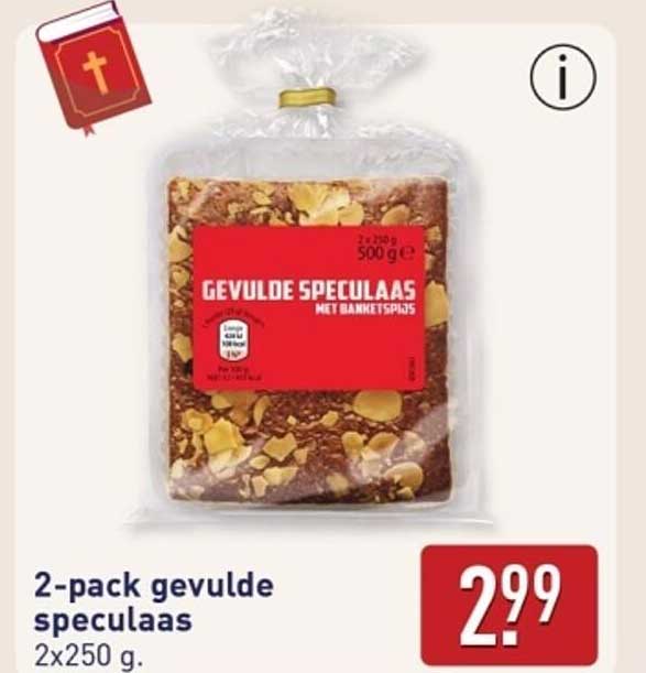 2-pack gevulde speculaas
