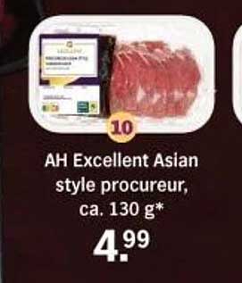 AH Excellent Asian style procureur, ca. 130 g*