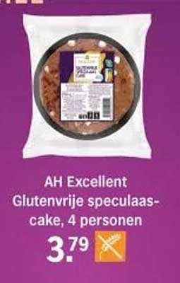AH Excellent Glutenvrije speculaas-cake, 4 personen