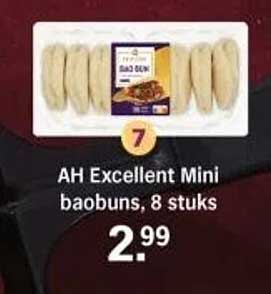 AH Excellent Mini baobuns, 8 stuks