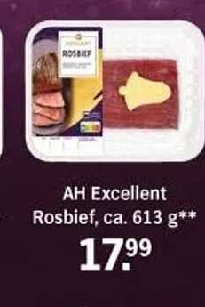 AH Excellent Rosbief, ca. 613 g