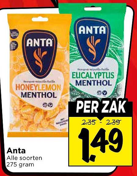 Anta Alle soorten 275 gram