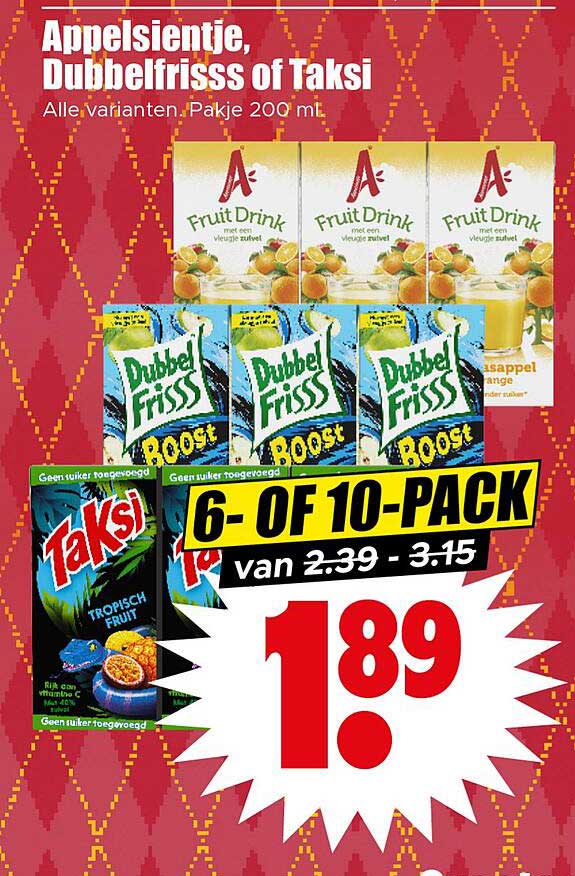 Appelsientje, Dubbelfrisss of Taksi