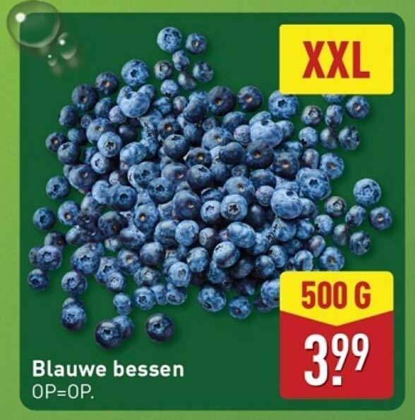 Blauwe Bessen Aanbieding bij ALDI - FolderFeest.nl