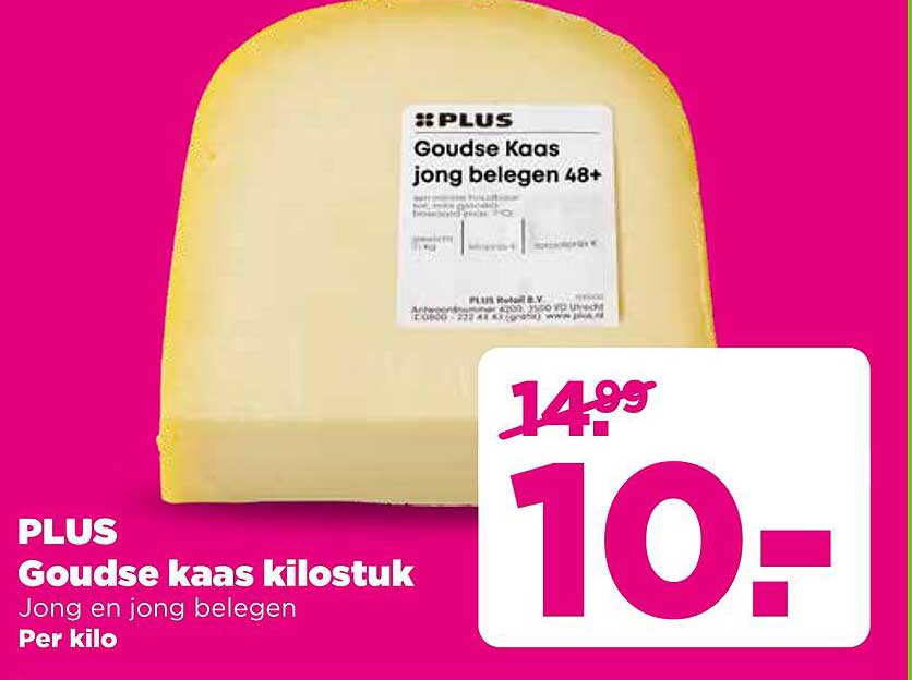 Goudse kaas kilostuk Jong en jong belegen