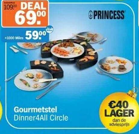 Gourmetstel Dinner4All Circle