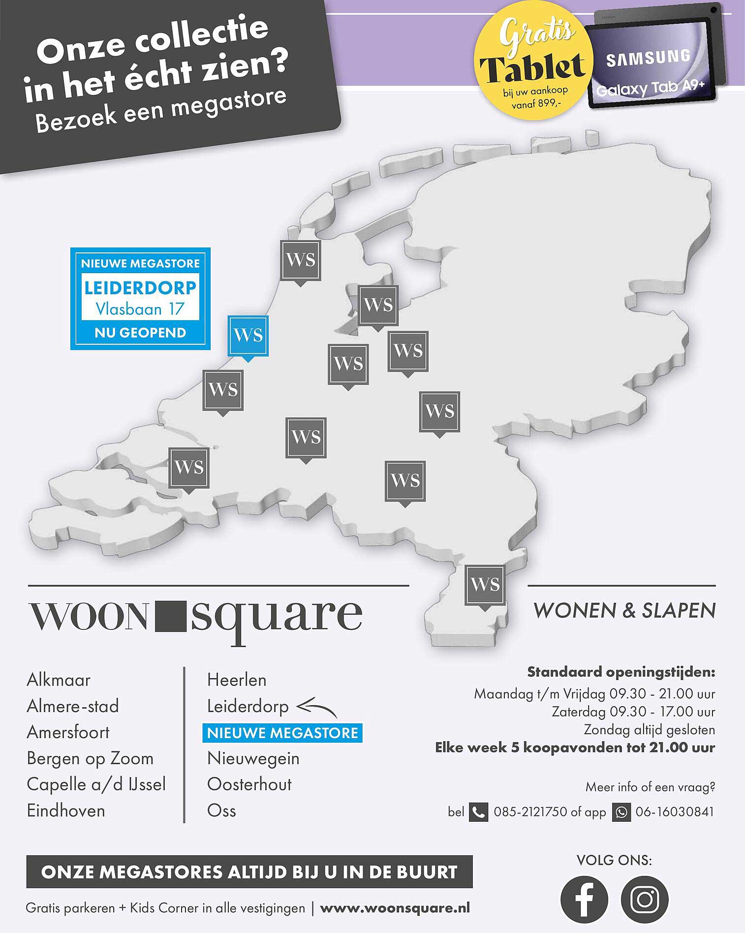 Gratís Tablet bij uw aankoop vanaf 899,-