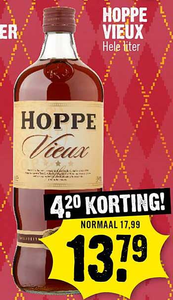HOPPE VIEUX Hele liter
