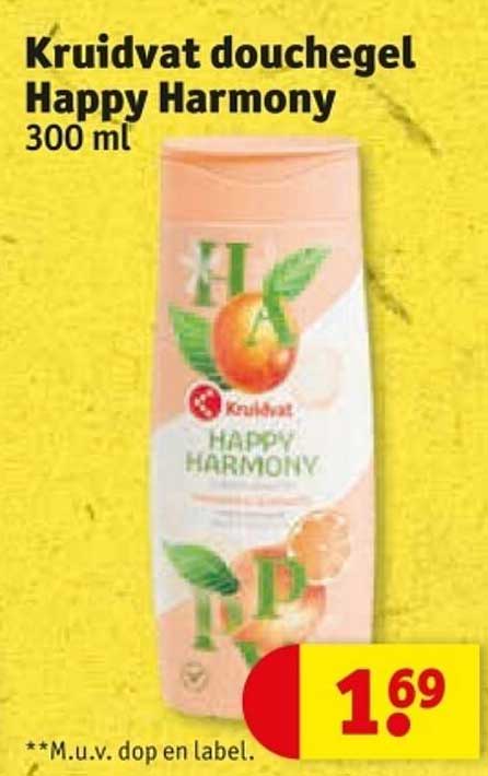 Kruidvat douchegel Happy Harmony 300 ml