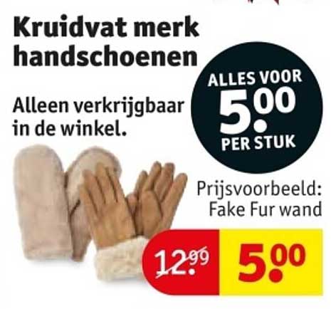 Kruidvat merk handschoenen