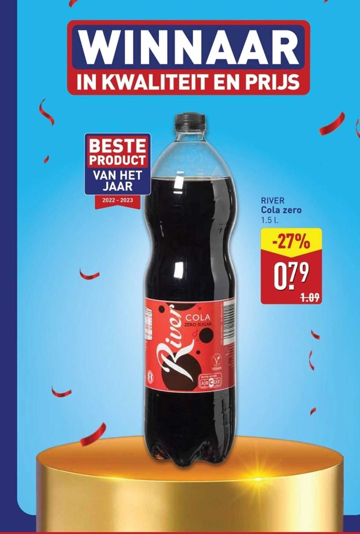 RIVER Cola zero 1.5 L