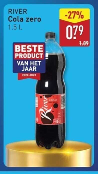 RIVER Cola zero 1.5 l.