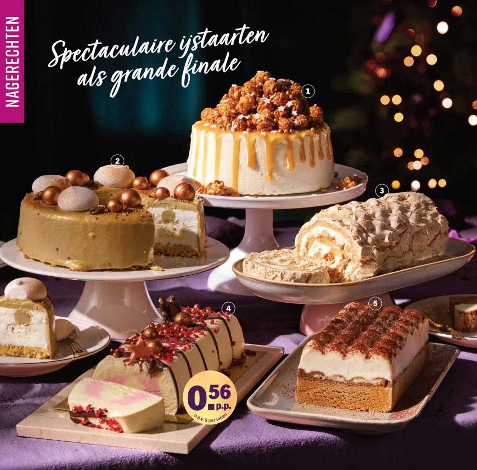 Spectaculaire ijstaarten als grande finale