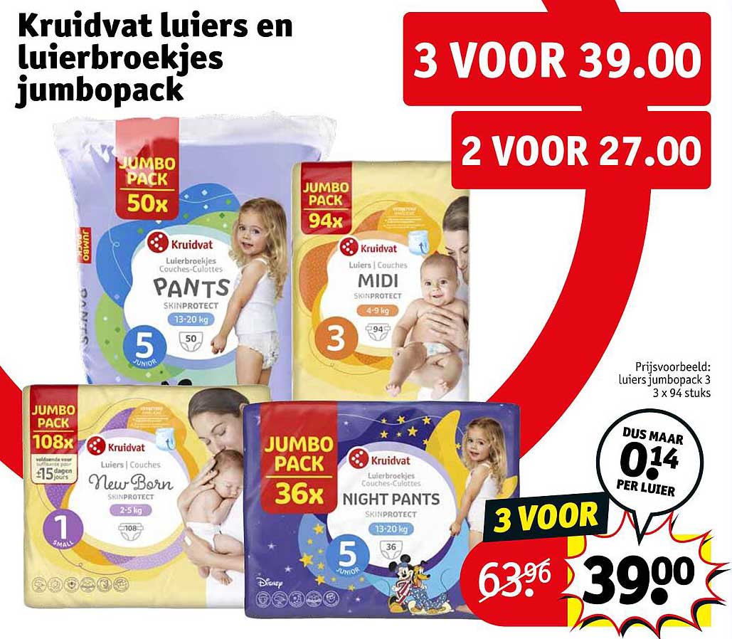 kruidvat-luiers-en-luierbroekjes-jumbopack-aanbieding-bij-kruidvat