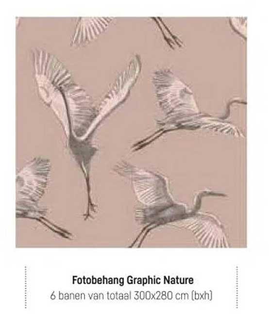 Fotobehang Graphic Nature