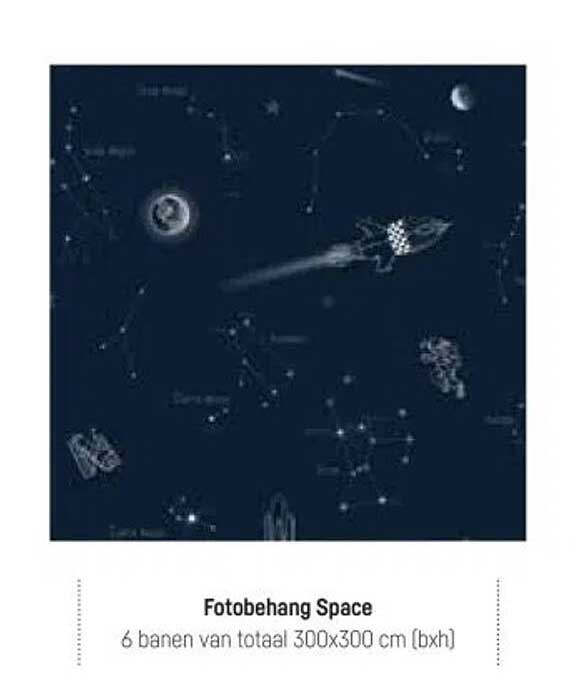 Fotobehang Space