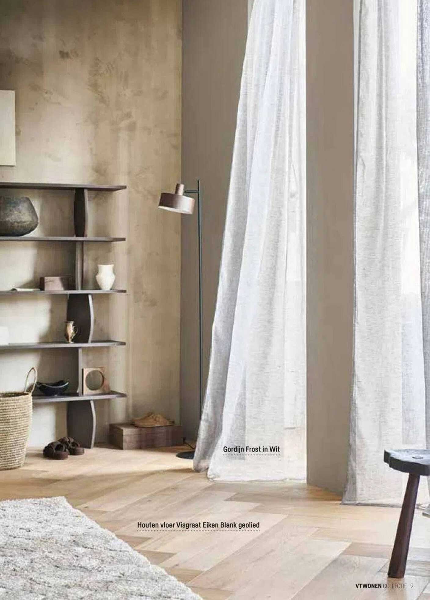 Houten vloer Visgraat Eiken Blank geolied