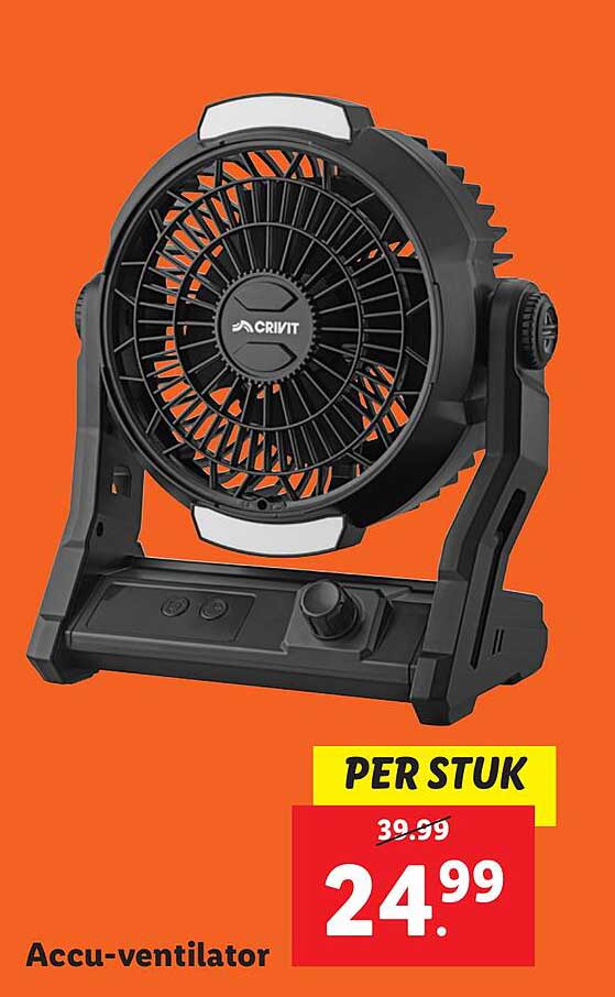 Accu-ventilator