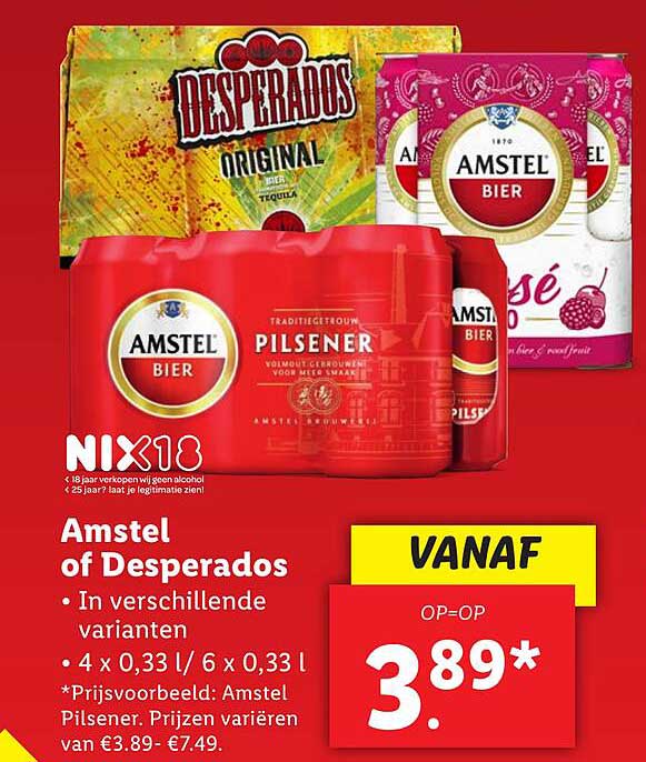 Amstel of Desperados
